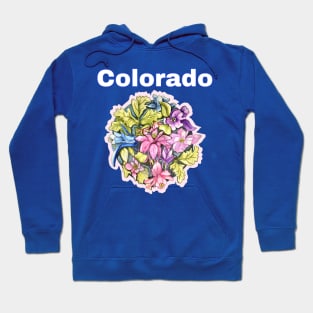 Columbines for Colorado Hoodie